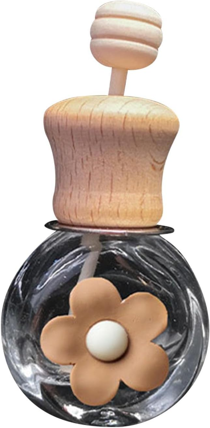 Car Diffuser Empty Bottle - Empty Essential Oil Diffuser Bottle with Cartoon Pattern,Refillable Aromatherapy Vials Clip Diffuser Vent Outlet Ornament Decoration Qincu-Au