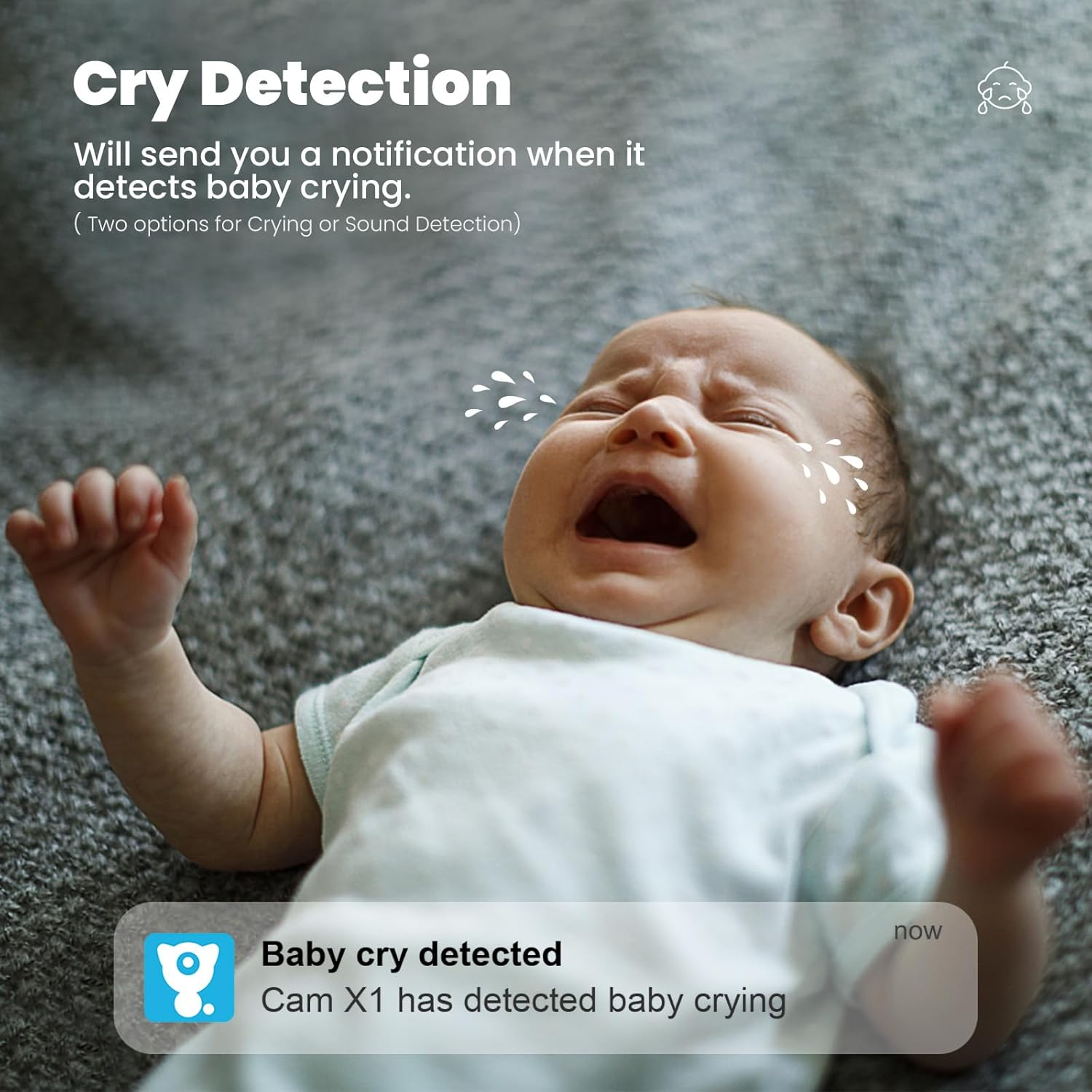 Litokam Security Camera Indoor 2K, 360 Pan/Tilt Cameras for Home Security with Motion Detection, Baby Monitor for Pet/Dog with Night Vision, 2.4Ghz Wifi Cam with Phone App & 2-Way Audio image number 4