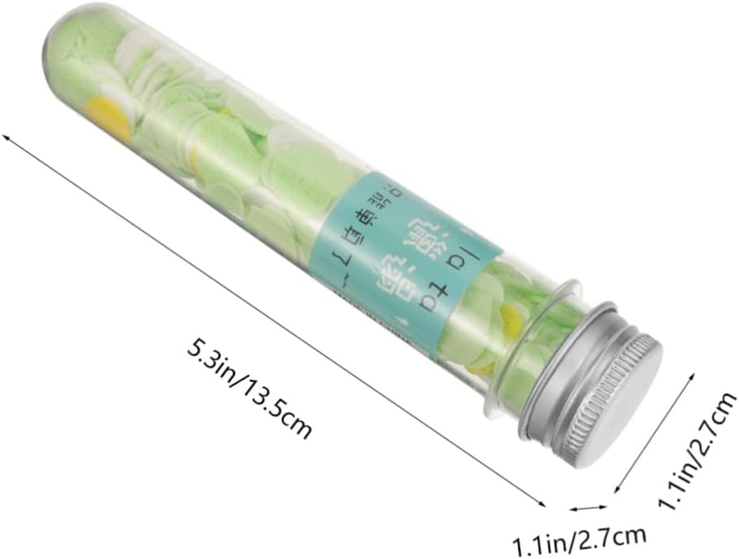 KOMBIUDA 5Pcs Portable Soap for Travel Scented Foaming Soap Petals Disposible Paper for Outdoor Bath image number 6