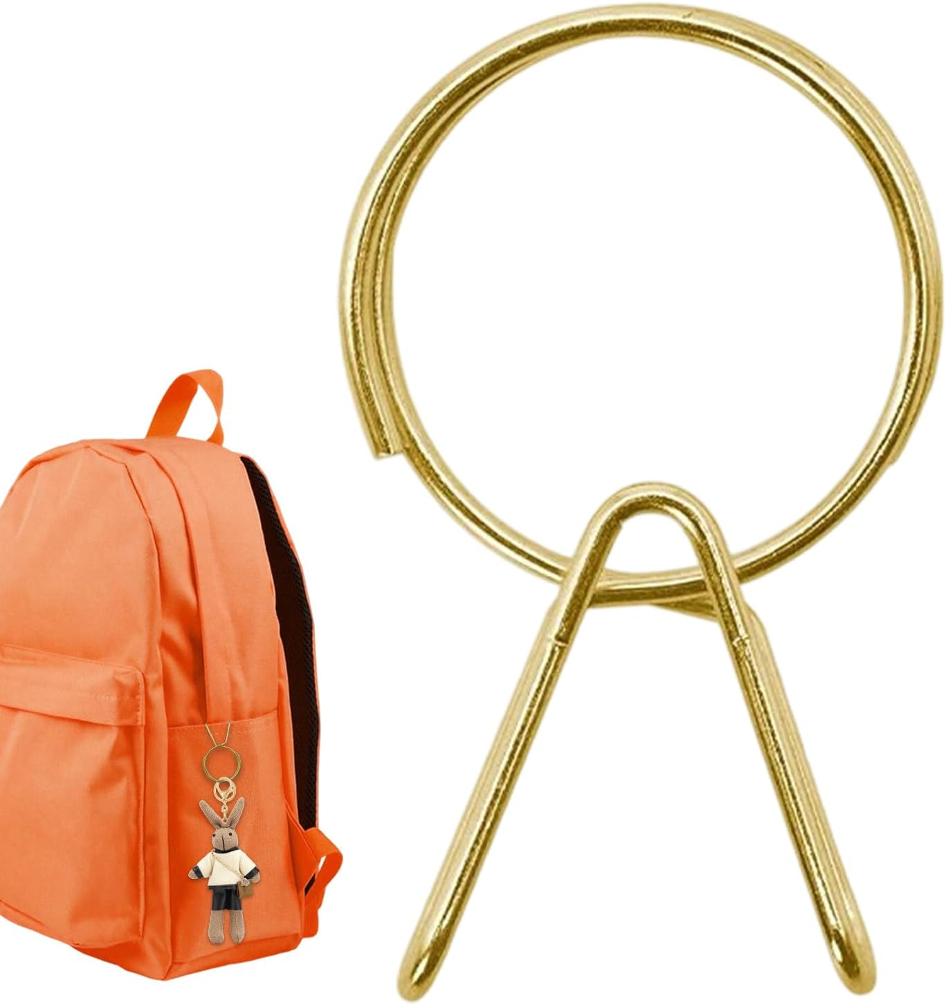 Keychain Pocket Clip - Key Chain Ring Clip, Compact Holder | Secure Ring Attachment for Men Women Keys Wallet Purse Belt Pocket Car Work Office Travel Security Organizer Everyday Pants Bag Accessories image number 6