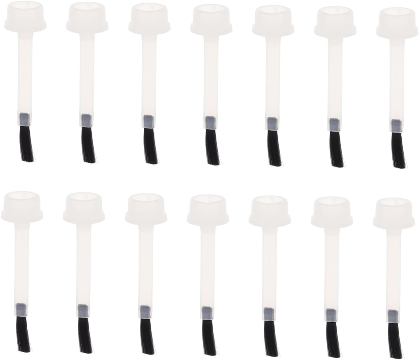 GANAZONO 20Pcs Nail Polish Brush Replacement Nail Art Brush Manicure Tools for Home Professional Use image number 3