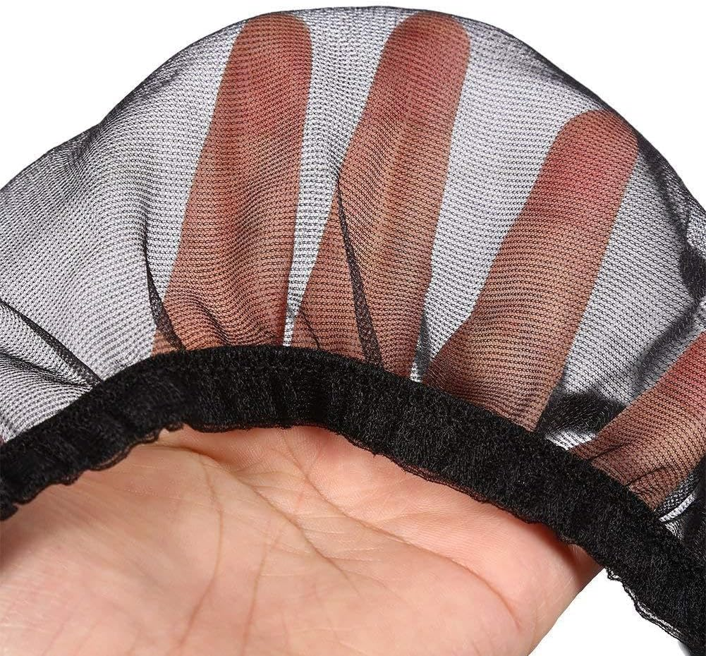 Bird Cage Guard Parrot Nylon Mesh Net Cover Stretchy Shell Skirt Cage Basket Dust-Proof Net Cover (Black, One Size)