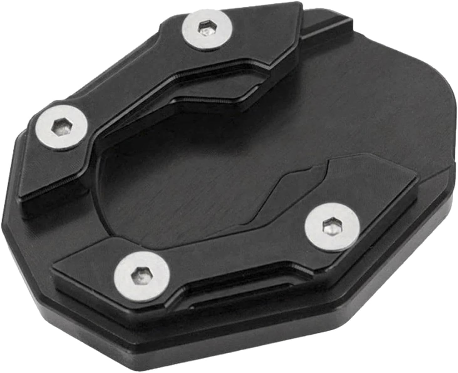 Motorcycle Pad - Foot Side Stand Extension Pad | Extension Pad, Motorcycle Extension Support Plate, Motorcycle Extension Pad for Touring
