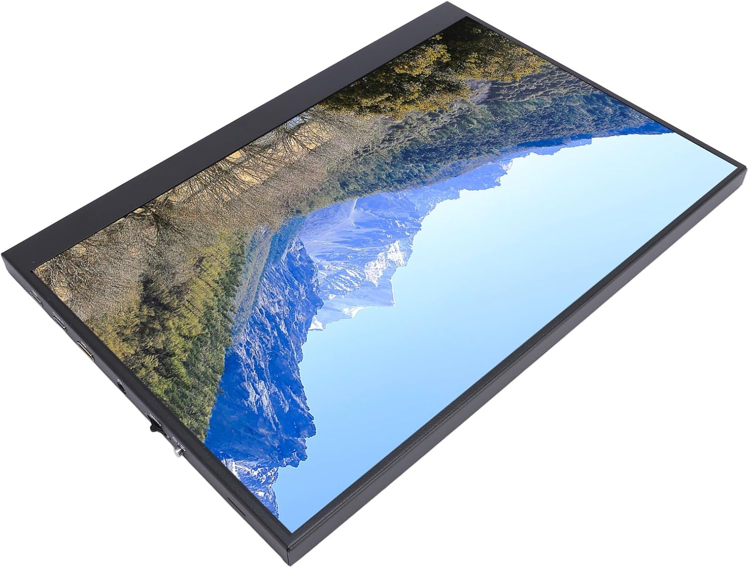 Laptop Monitor Extender, 12 Inch LCD Portable Laptop Screen Extender with Built in Speaker, 1920X1200 185PPI, 60Hz Refresh Rate, USB C Interface image number 4