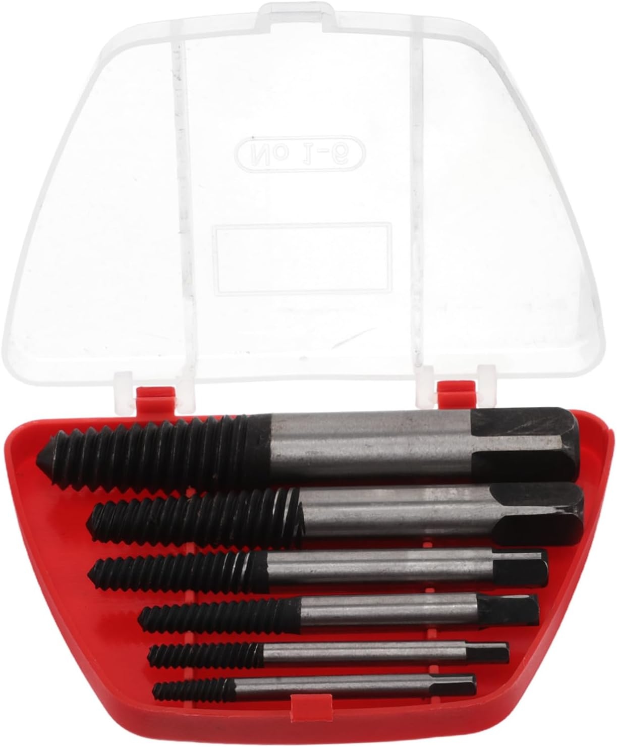 Jojofuny Damaged Screw Extractor Kit 6Pcs Extractor Tool Set Universal Bolt Extractor for Stripped Damaged Screws Bolts image number 1