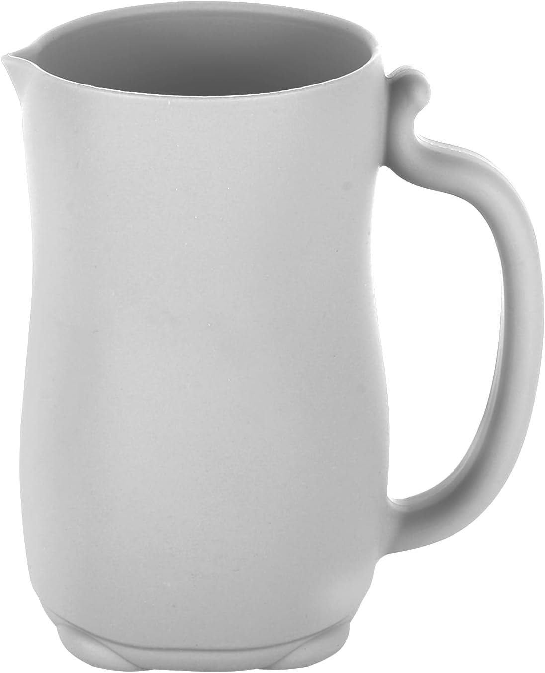 Baby Bath Rinse Cup, Silicone Rinse Shampoo Rinser Baby Hair Rinse Cup with Easy-To-Grip Handle to Rinse Soap & Shampoo for Baby Bath Essentials(Silver Gray) image number 2