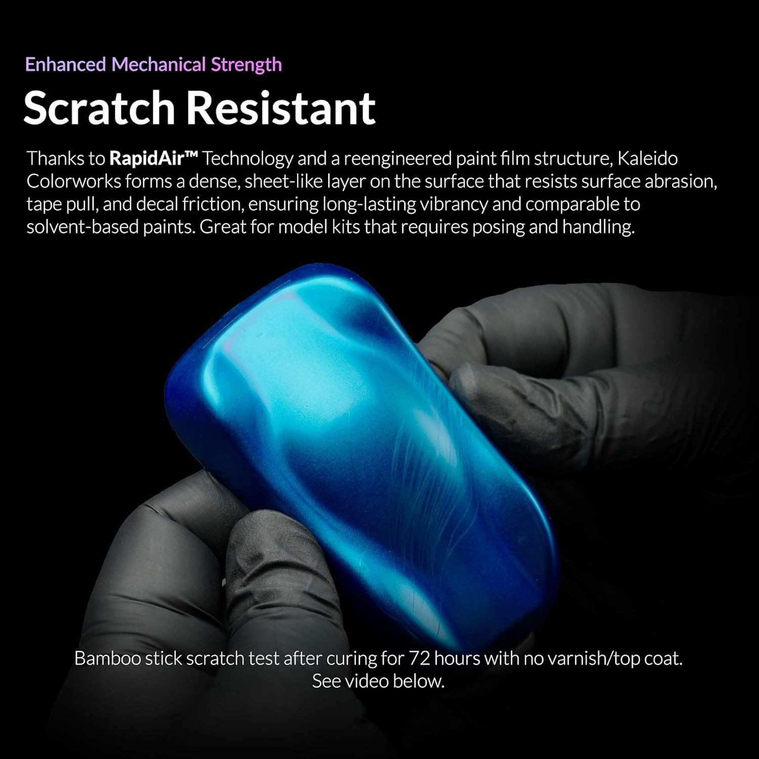 Gaahleri Kaleido Auto 24-Color Set &ndash; Water-Based Acrylic Airbrush Paint Kit for Car Models, Gundam,Mecha,Pre-Thinned, High Gloss, Fast-Drying, with Thinner & Cleaner image number 4