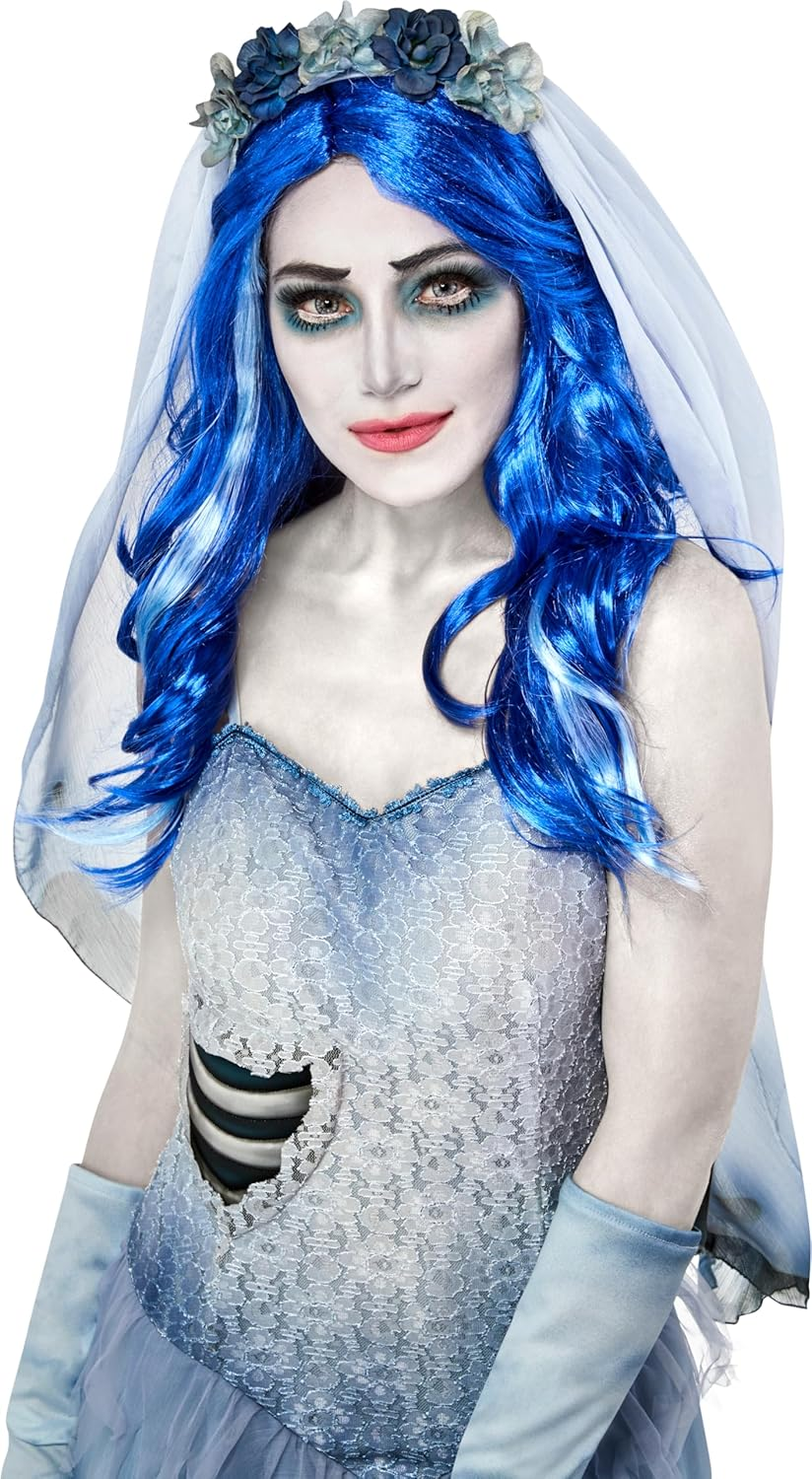 Emily Wig for Adults - Tim Burton'S Corpse Bride image number 3