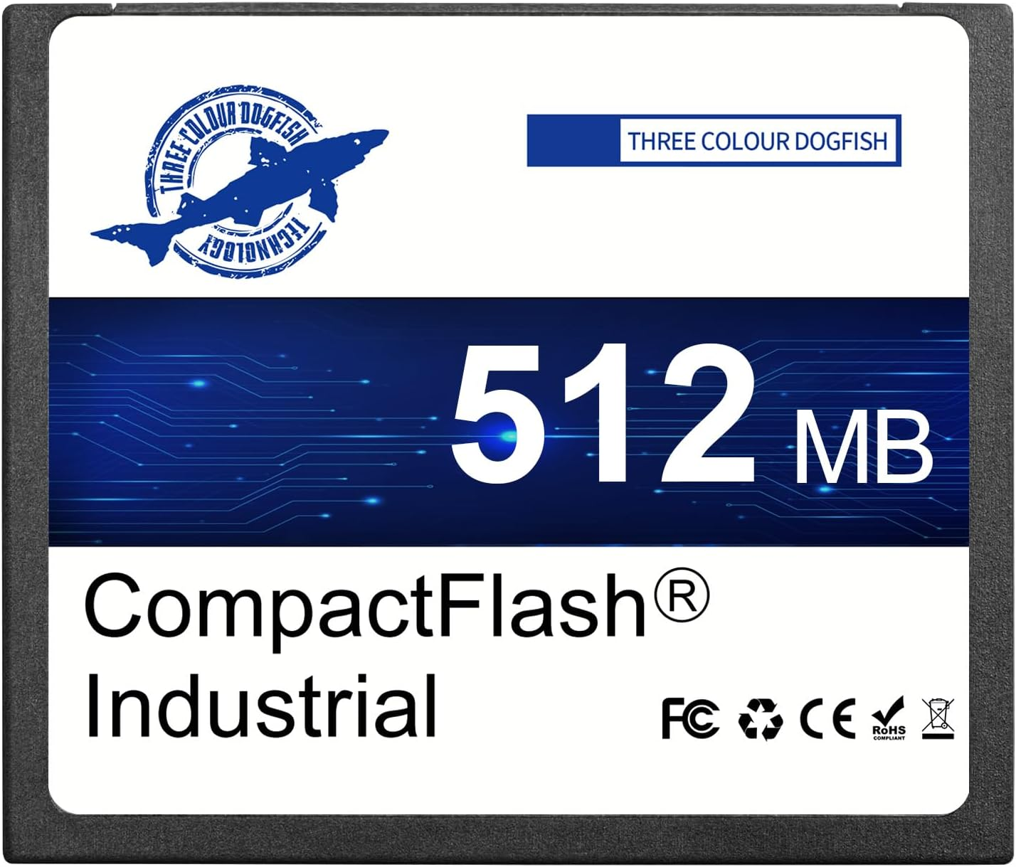 Dogfish Compact Flash Memory Card 512MB Industrial CF Type I Card for Industrial Equipment and Vintage Digital Cameras image number 4