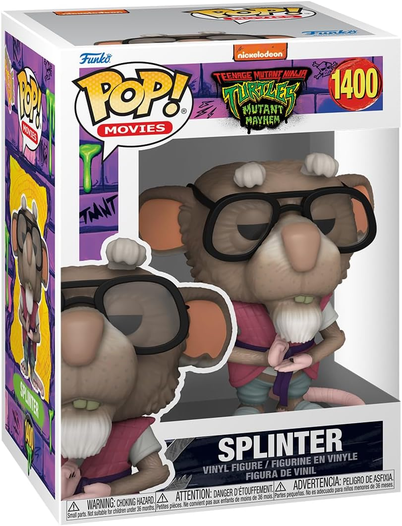 FUNKO POP! MOVIES: Teenage Mutant Ninja Turtles - Splinter image number 3