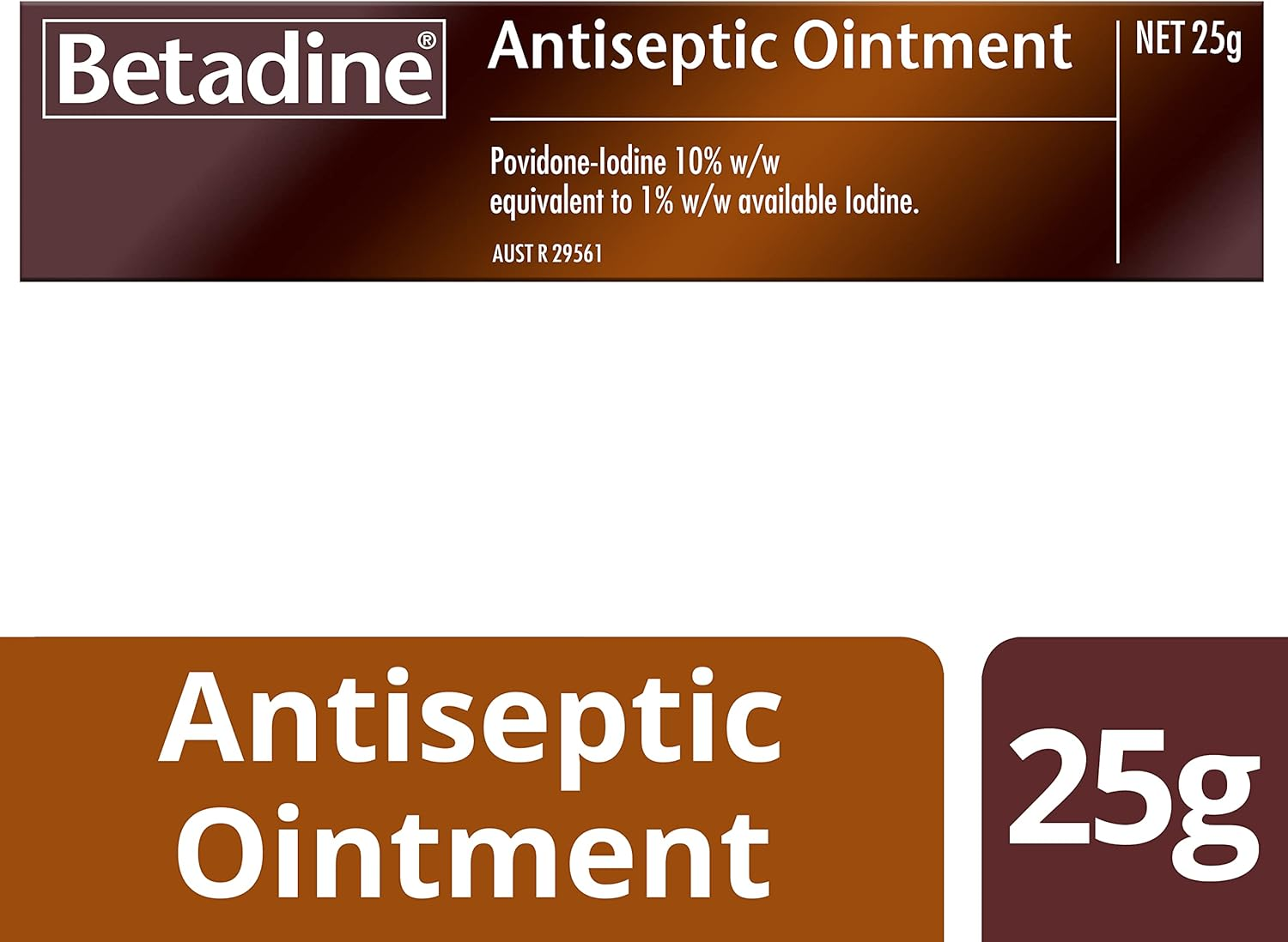 Betadine Antiseptic Ointment, Treatment of Skin Infections, Minor Cuts and Abrasions, Helps Prevent Infection, 25G image number 3