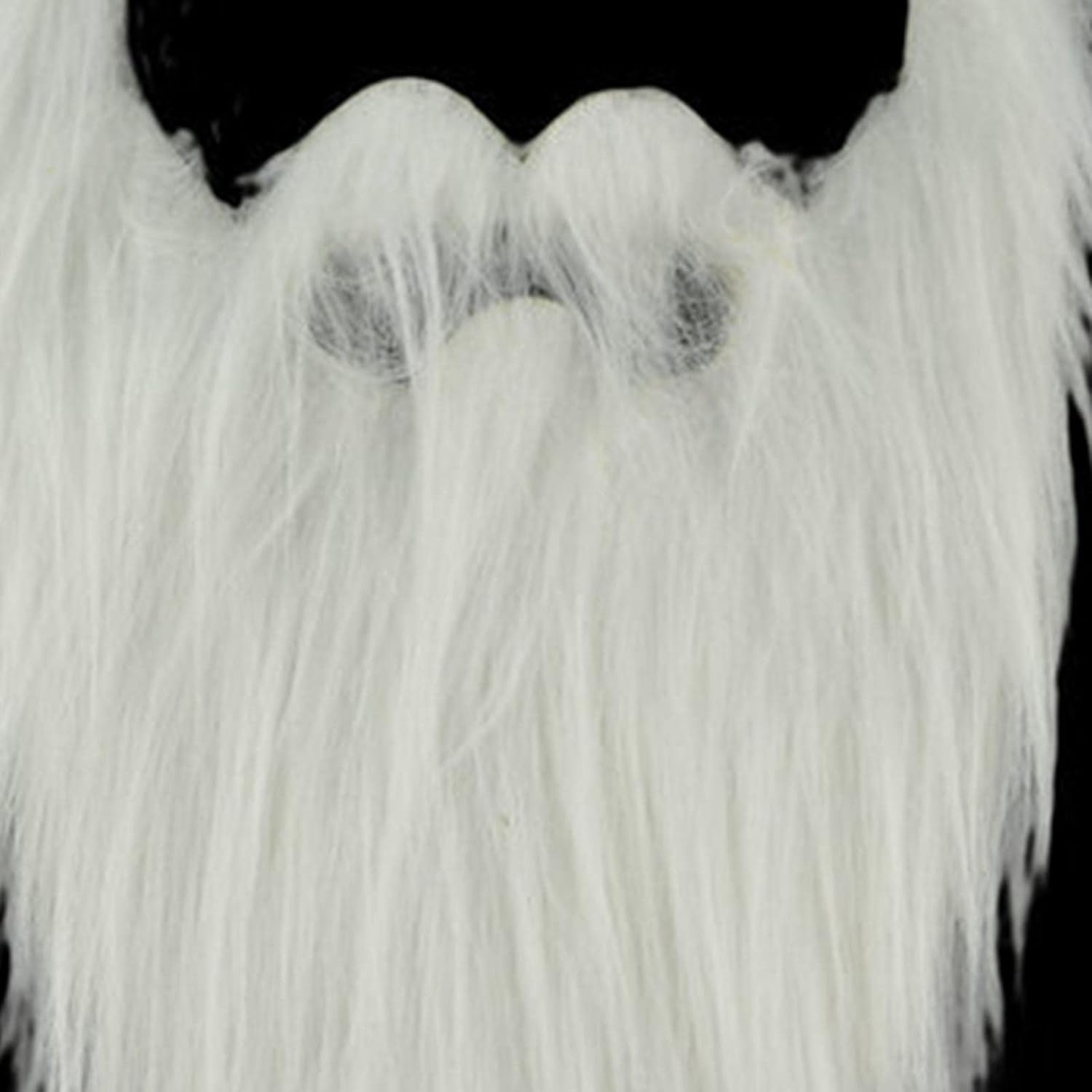 Colaxi Novelty Mustaches Costume Accessories Cosplay Party Supplies Long Fake Beard for Masquerade Festive Adults Children Opera Carnival Theme , White image number 6