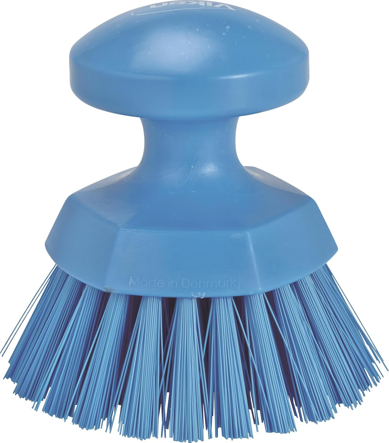 Round Scrub Brush, 5" L, Stiff, 3885, Green