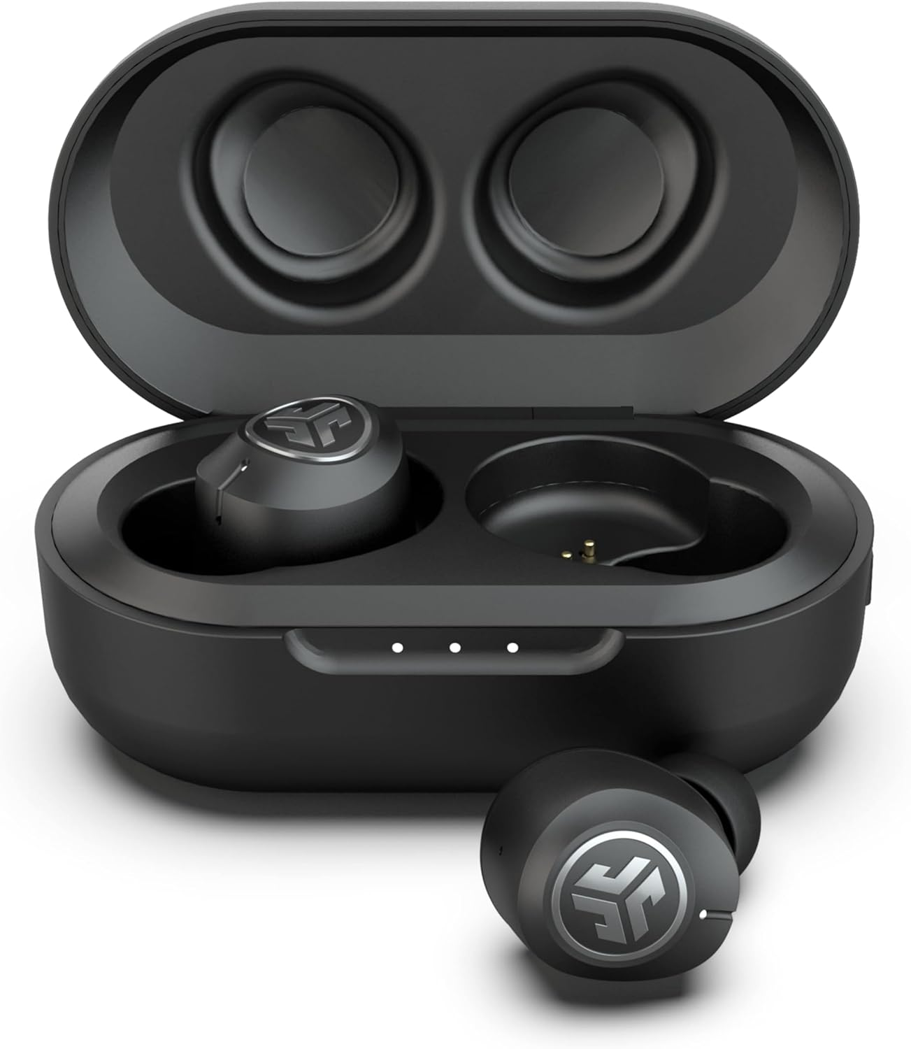 Jlab Jbuds Air ANC True Wireless Bluetooth Earbuds, Black, Active Noise Canceling, Low Latency Movie Mode, Dual Connect, IP55 Sweat Resistance, Custom 3 EQ Sound Settings image number 5