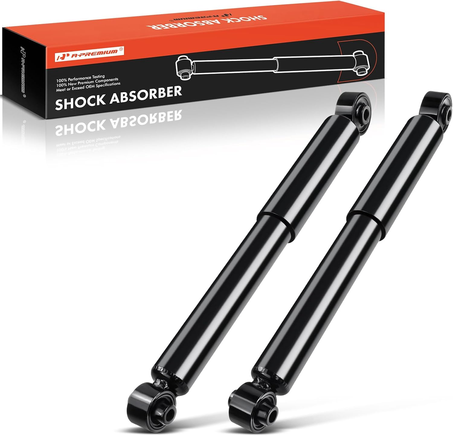 A-Premium Rear Shock Absorbers Compatible with Toyota Highlander 2014-2022, Sienna 2021-2025 & Lexus Rx350/Rx450H 2010-2022, Rx350L/Rx450Hl 2018-2022, 2-PC Set image number 4