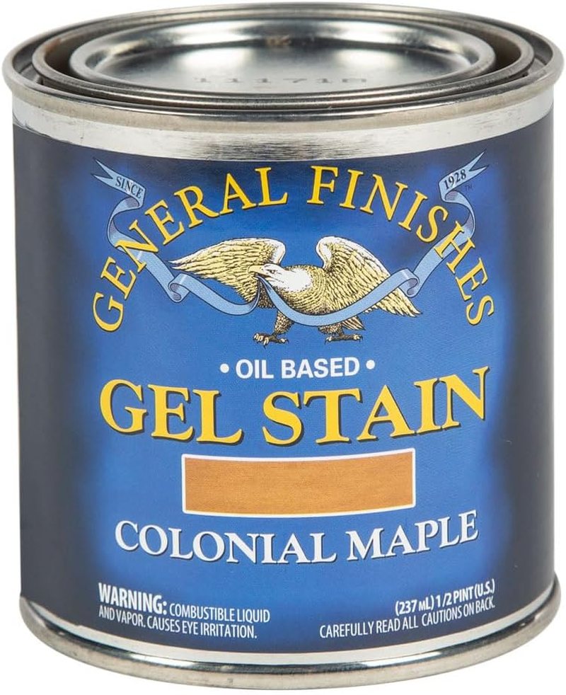 General Finishes BLH Gel Stain Half Pint Black image number 3