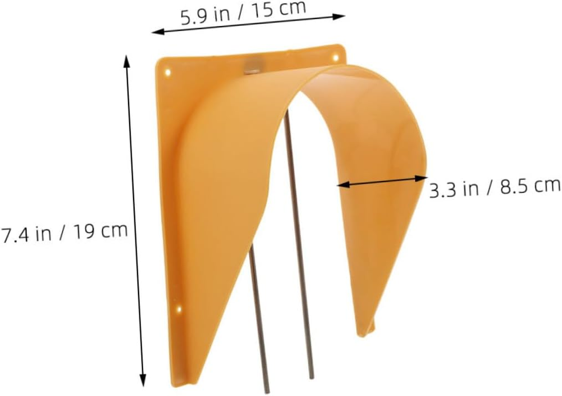 Ifundom European Style Pigeon Cage Door Entrance with One-Way Anti-Escape Design Plastic and Stainless Steel Bird Racing Accessory for Secure Dove Housing image number 3