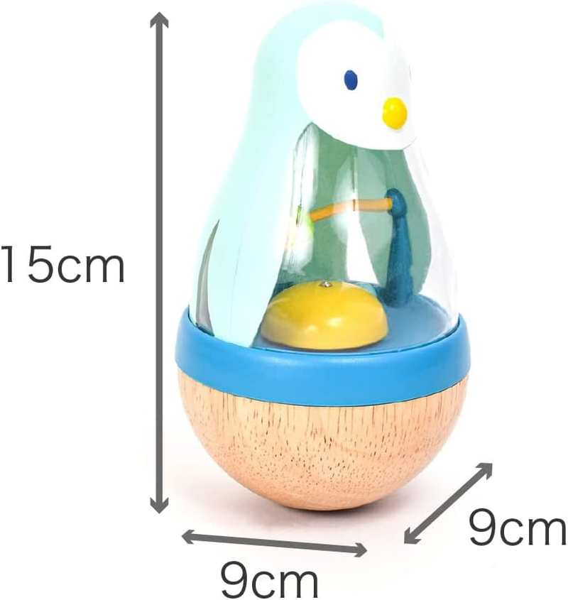 Djeco DJ06407 Roly Rocking Penguin image number 1