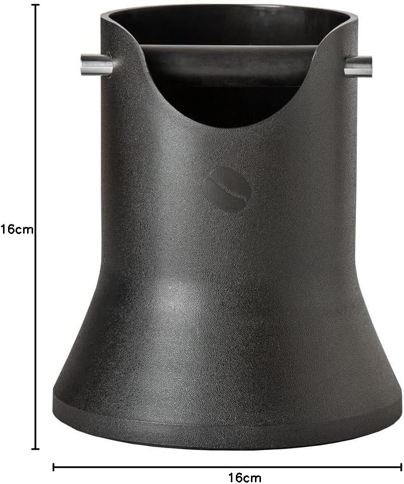 New Crema Pro Knock Bin 175Mm Black