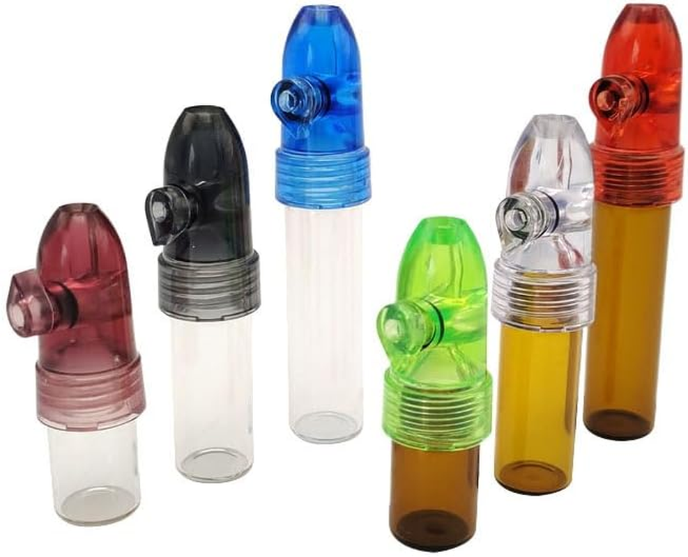 8 Pack Portable Camping Containers with Easy Knob Switch, Refillable Salt Shakers, Compact Storage Bottles for Outdoor Cooking, Travel, Picnic 4 White + 4 Brown Eco-Friendly image number 2