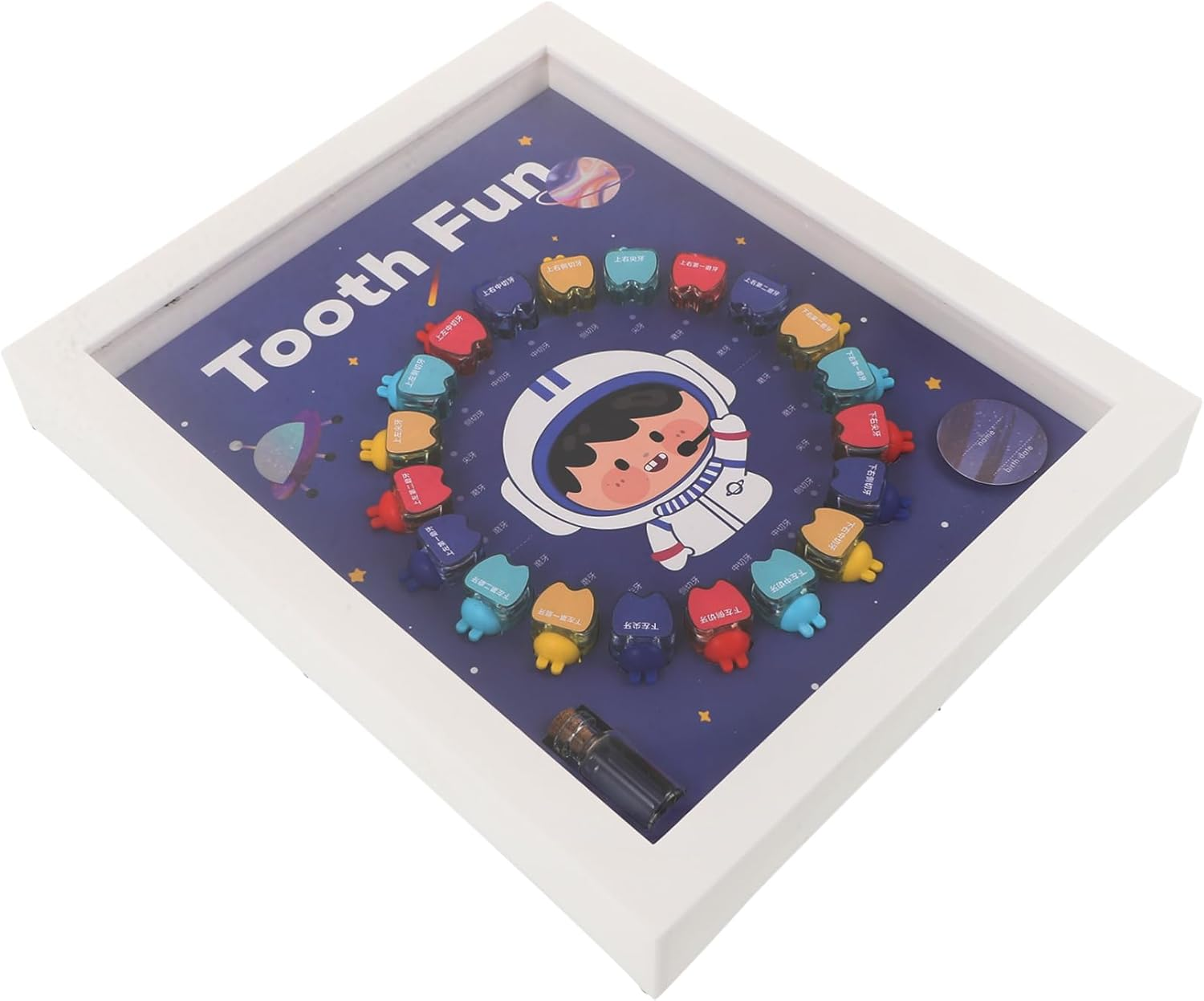 Tooth Case Boys and Girls Keepsake Box Compact Tooth Saver for Newborn for Shower image number 2