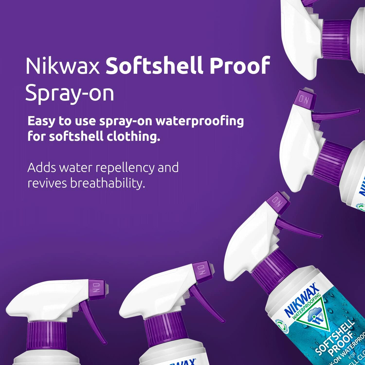 Nikwax Softshell Proof Spray-On 300Ml image number 4