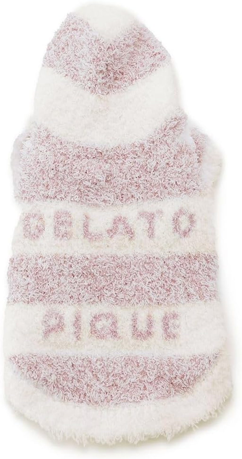 Gelato Pique Cat & Dog PAGG235724 Gelato Melange 2 Border Hoodie