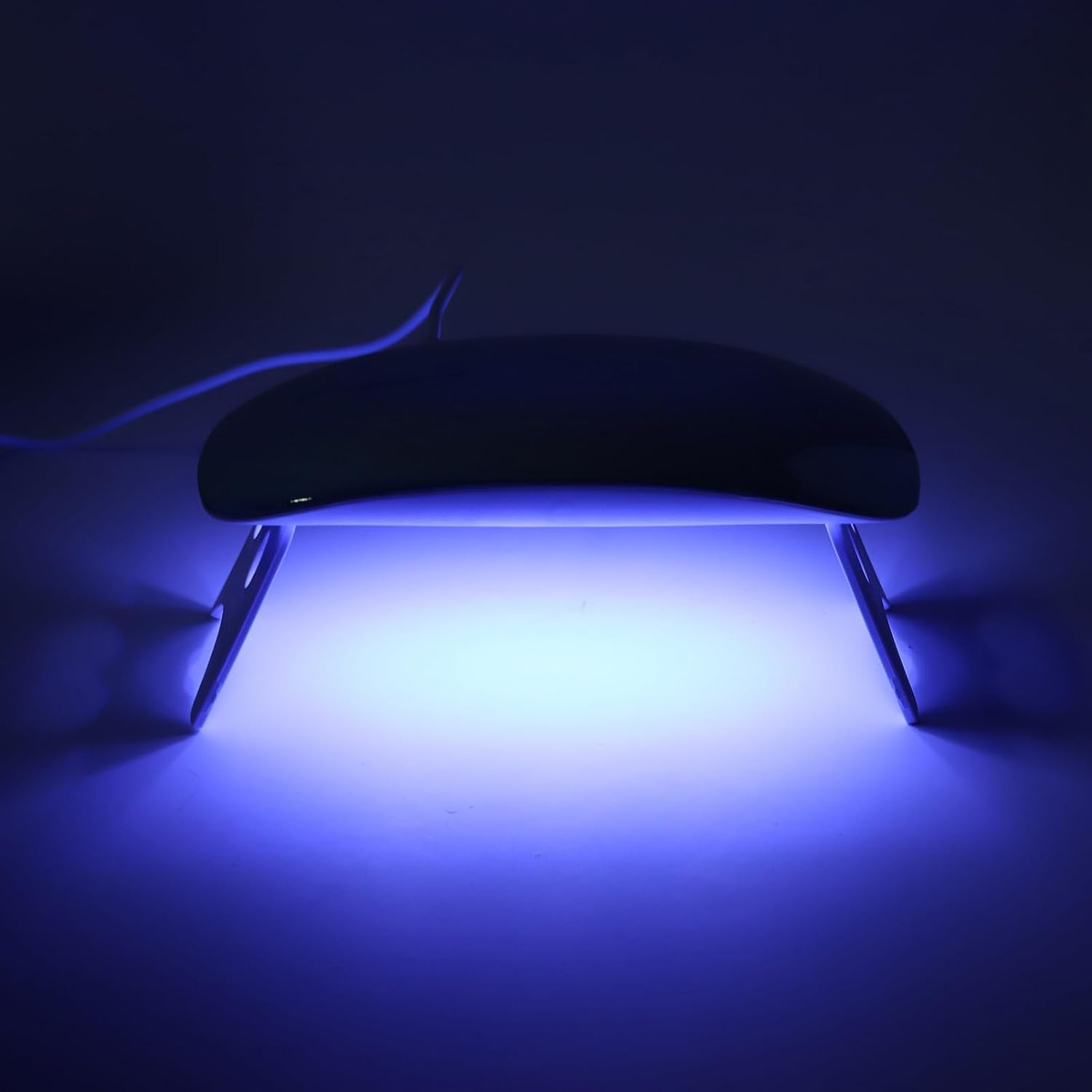 Nail Lamp, Fast Curing 6W Handheld UV Nail Light for Home (Colorful Pink) image number 1