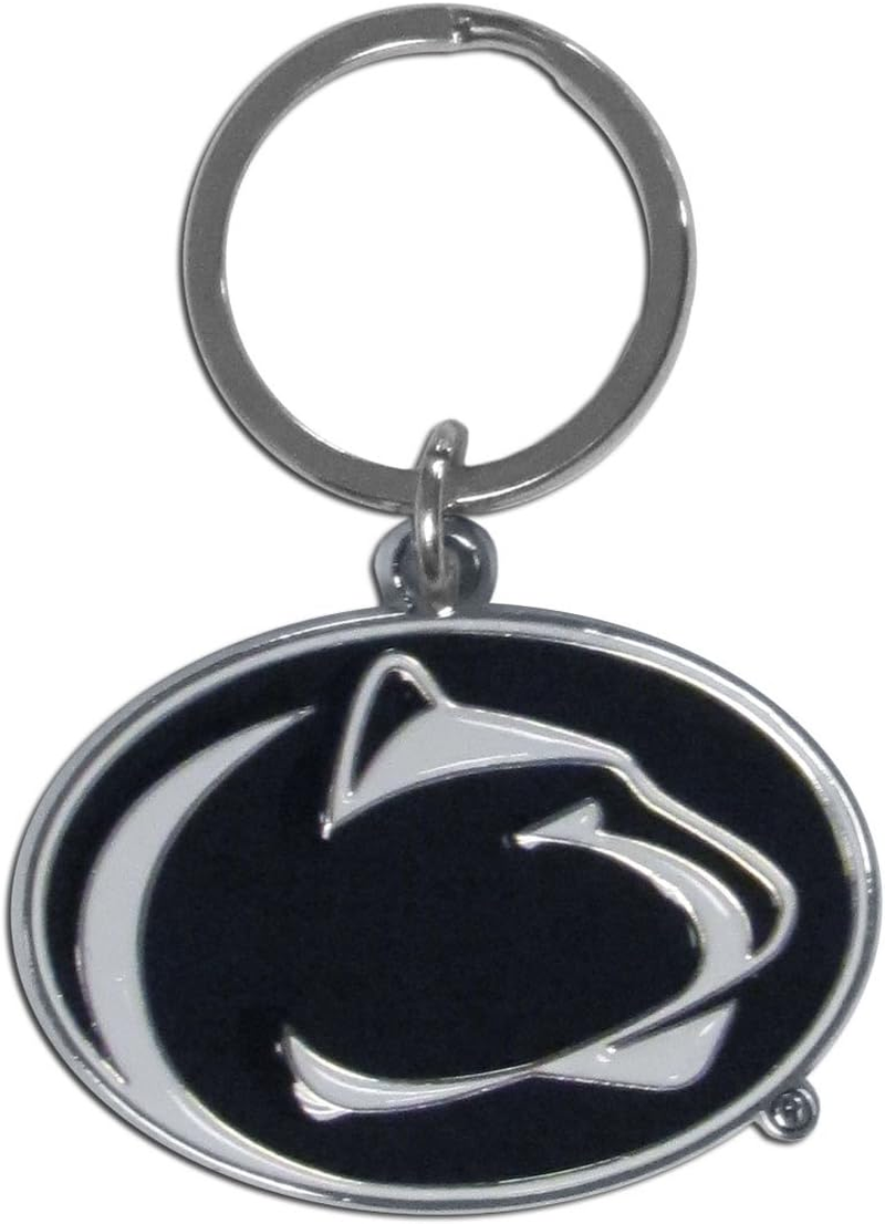Siskiyou Sports NCAA Chrome and Enameled Key Chain image number 1