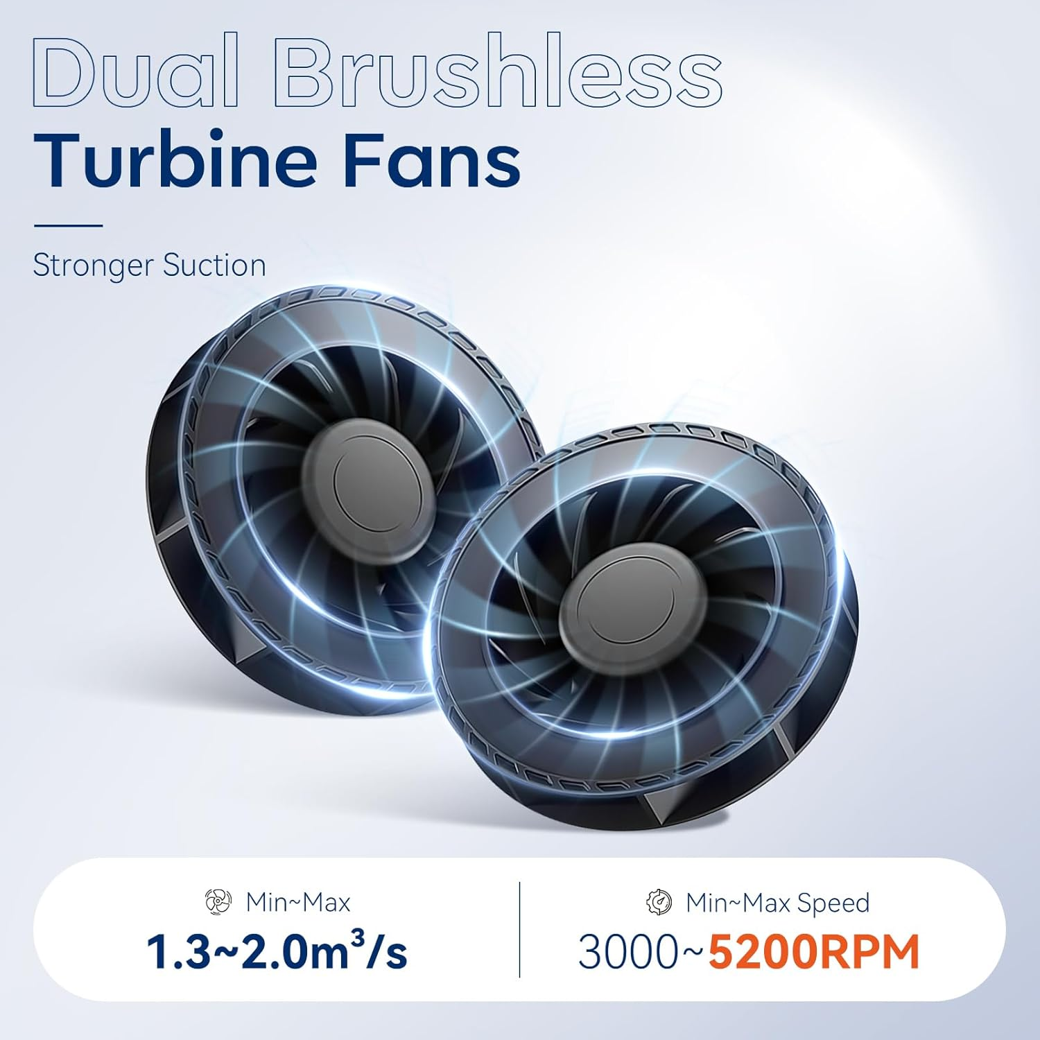 Makartt Nail Dust Collector - 60W Extractor Vacuum Dust Collector for Nails Acrylic Nail Drill Dust Extractor Beauty Gift Nail Salon Equipment with 2 Powerful Nail Fan MK200 image number 5