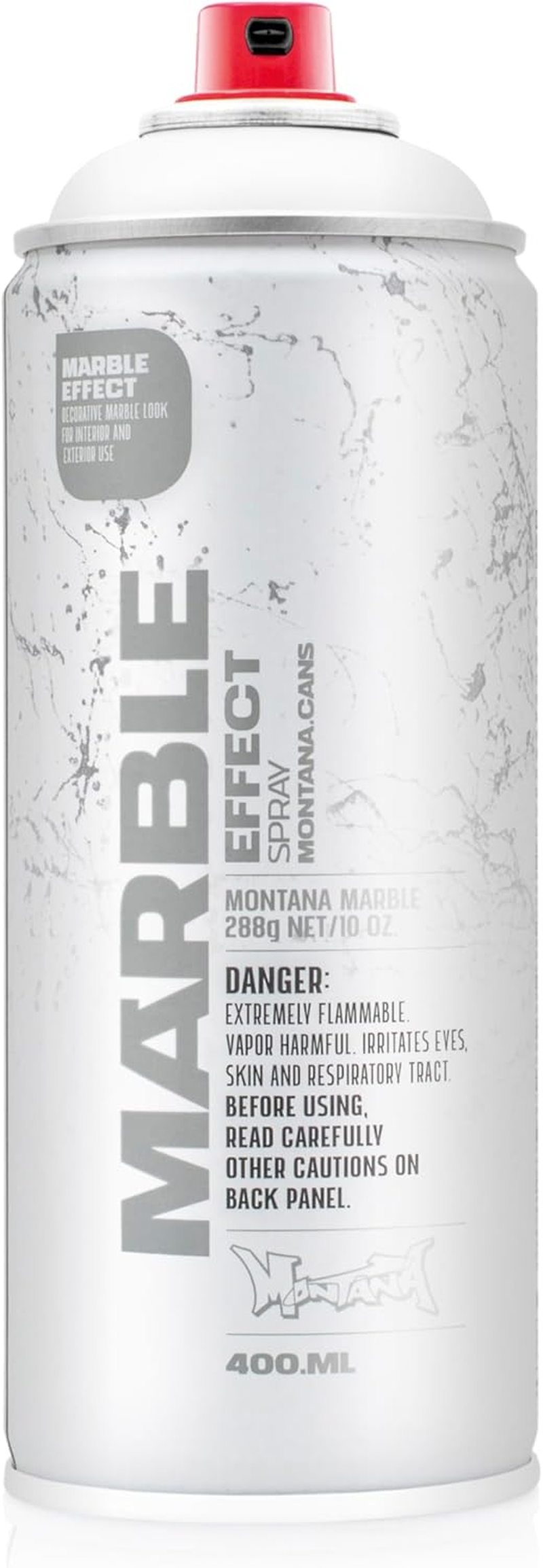Montana Cans Marble Effect Spray Paint, 400 Ml, White image number 2