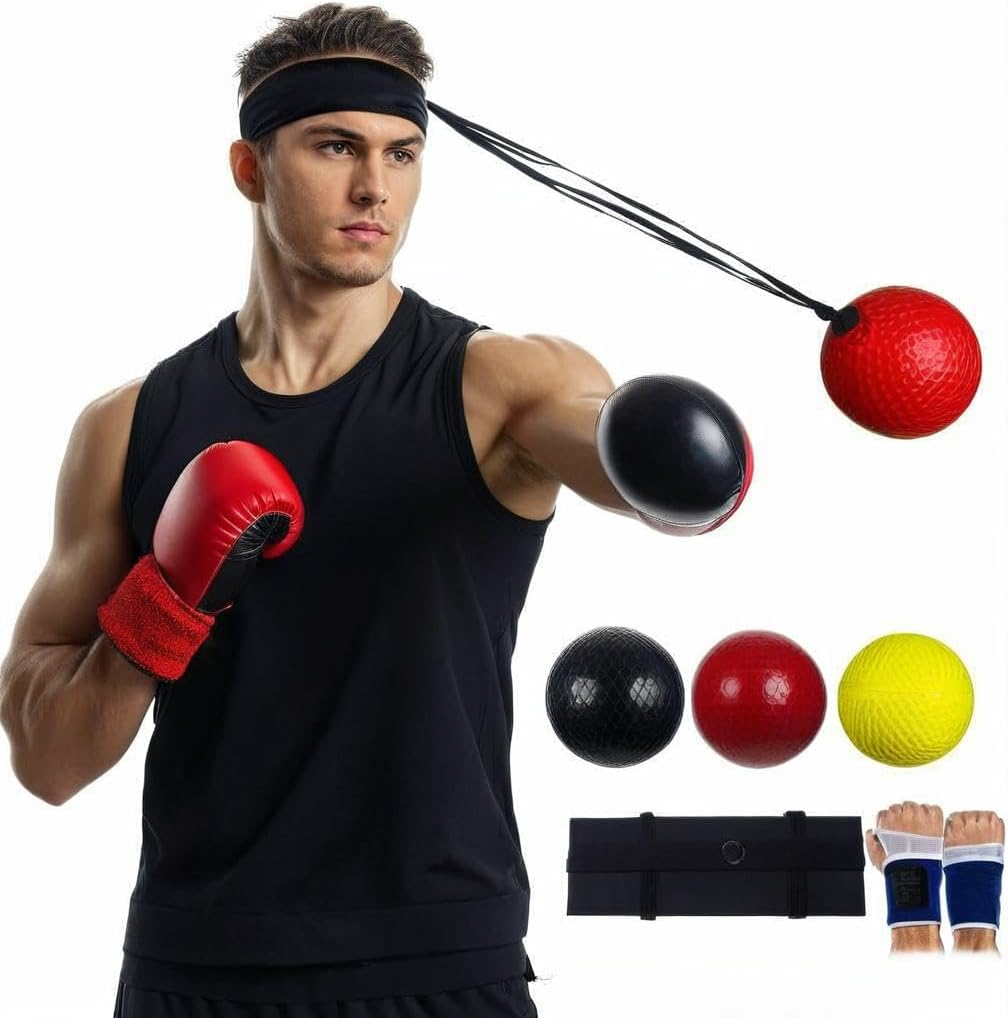 Boxball, Box Bollen, Box Ball Game, Boxing Reflex Ball, Boxing Reflex Ball.Leading the Way, Very Suitable for Reflexes, Agility, Punching Speed, Combat Skills image number 3