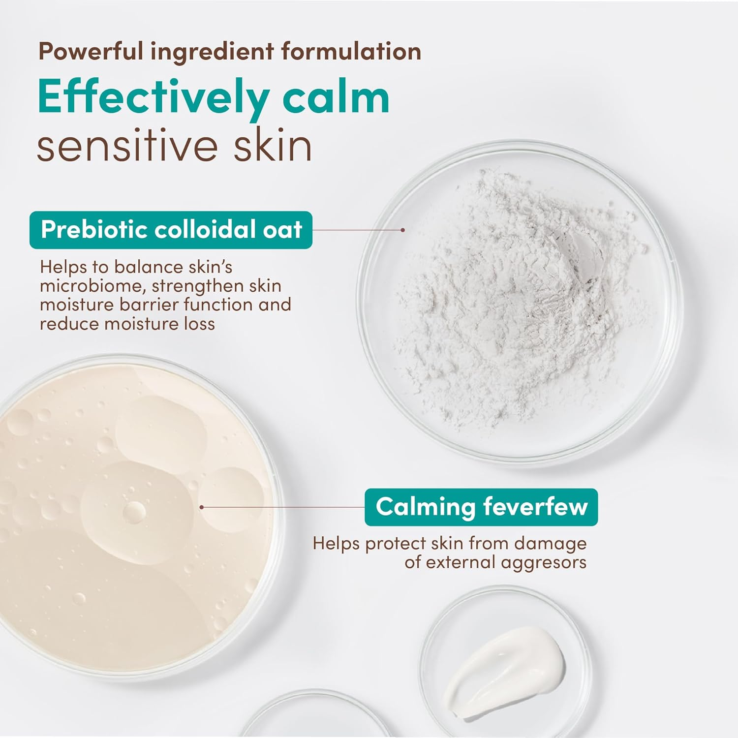 Aveeno Face Calm + Restore Sensitive Skin Nourishing Oat Cleanser 200 Ml image number 6