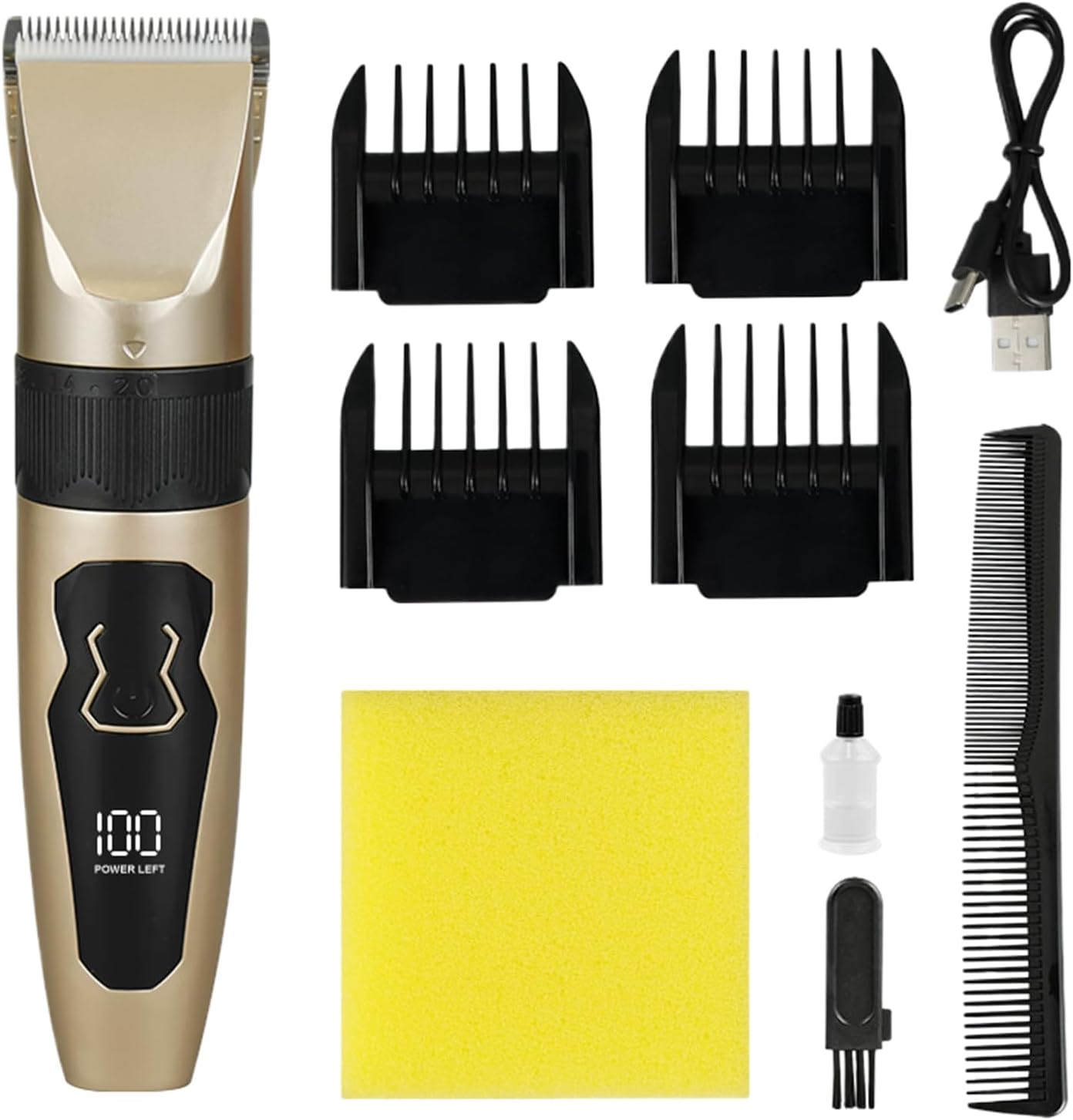 Pet Hair Clippers | Dog Shaver,Electric Quiet Cordless Grooming Kit Low Noise Trimmer Supplies for Cats Puppies Home Bath Time Ears Paws Face