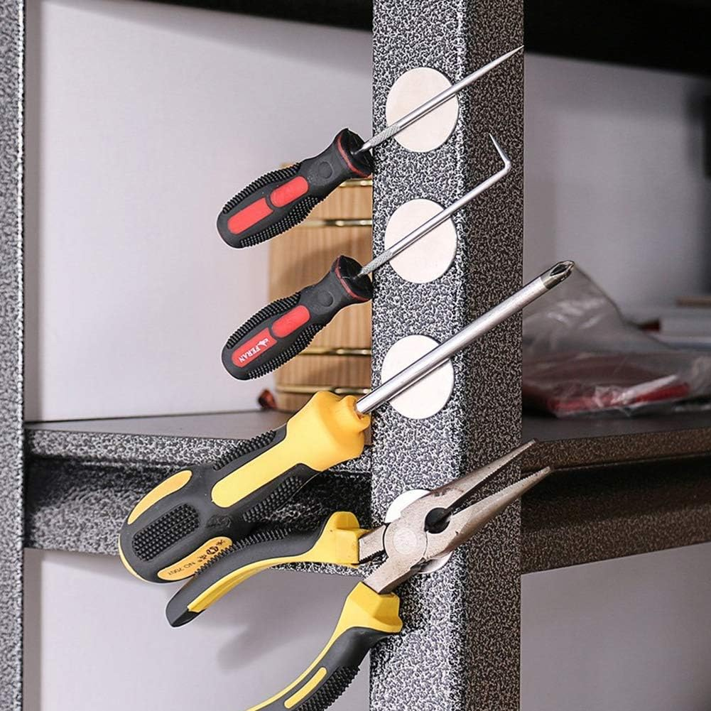 UCINNOVATE Neodymium Disc Magnets, 32X 3Mm Rare Earth Powerful with Double-Sided Adhesive for Wall, Fridge DIY Whiteboard, Cute Locker Magnets 6 Pack image number 6