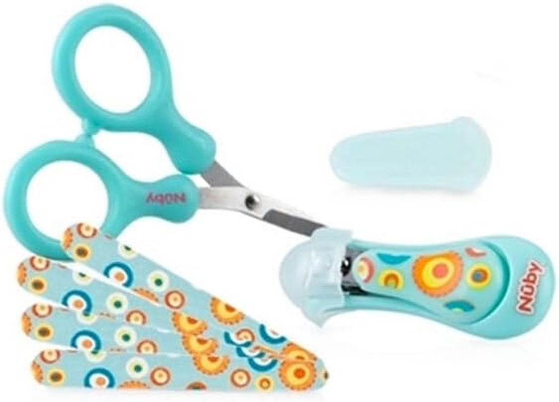Nuby Nail Care 8 Piece Set, Assorted Colours image number 2
