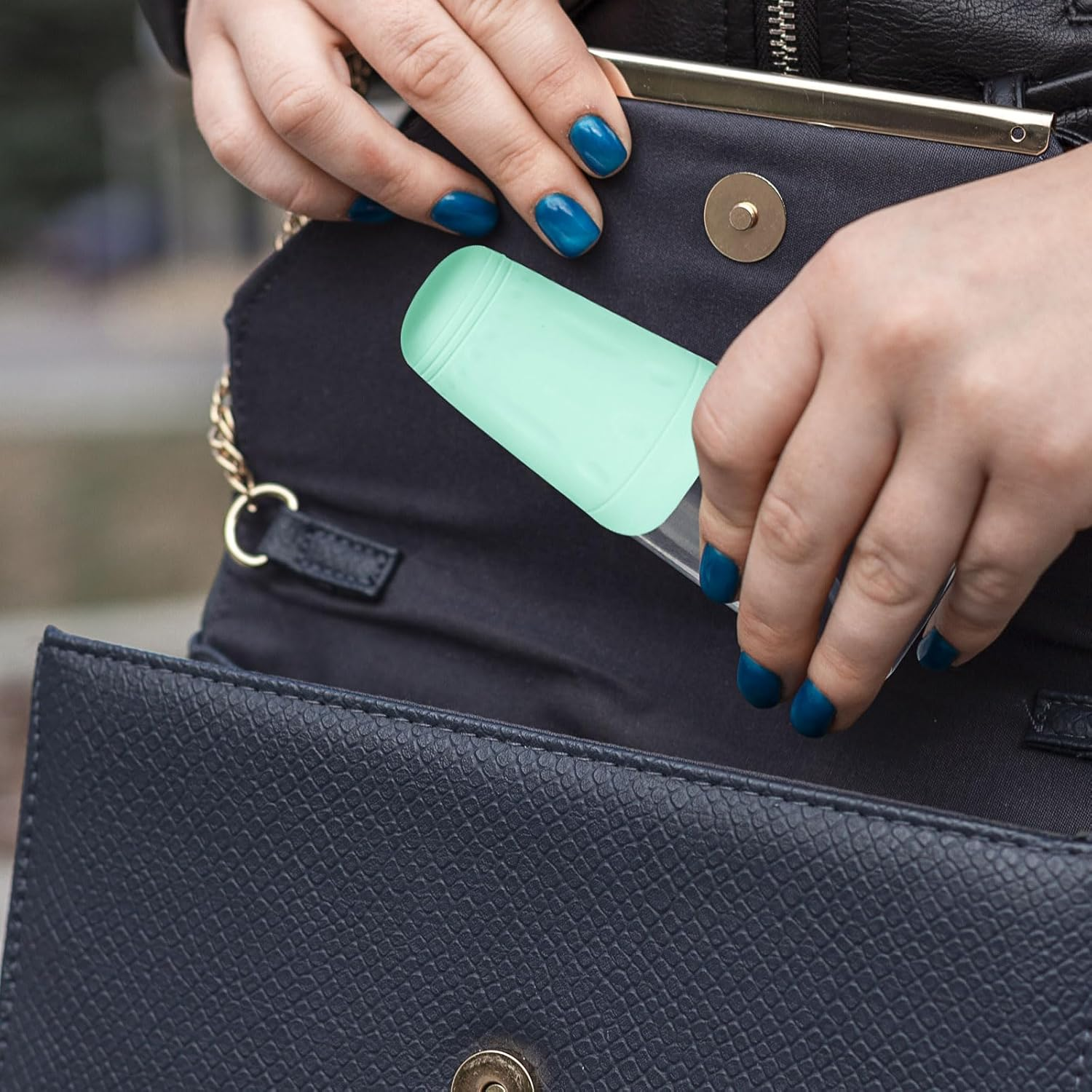 10 Pack Silicone Bottle Covers, Leak Proof Toiletry Skins Silicone Travel Bottle Covers for Liquids (Green) - Green image number 4