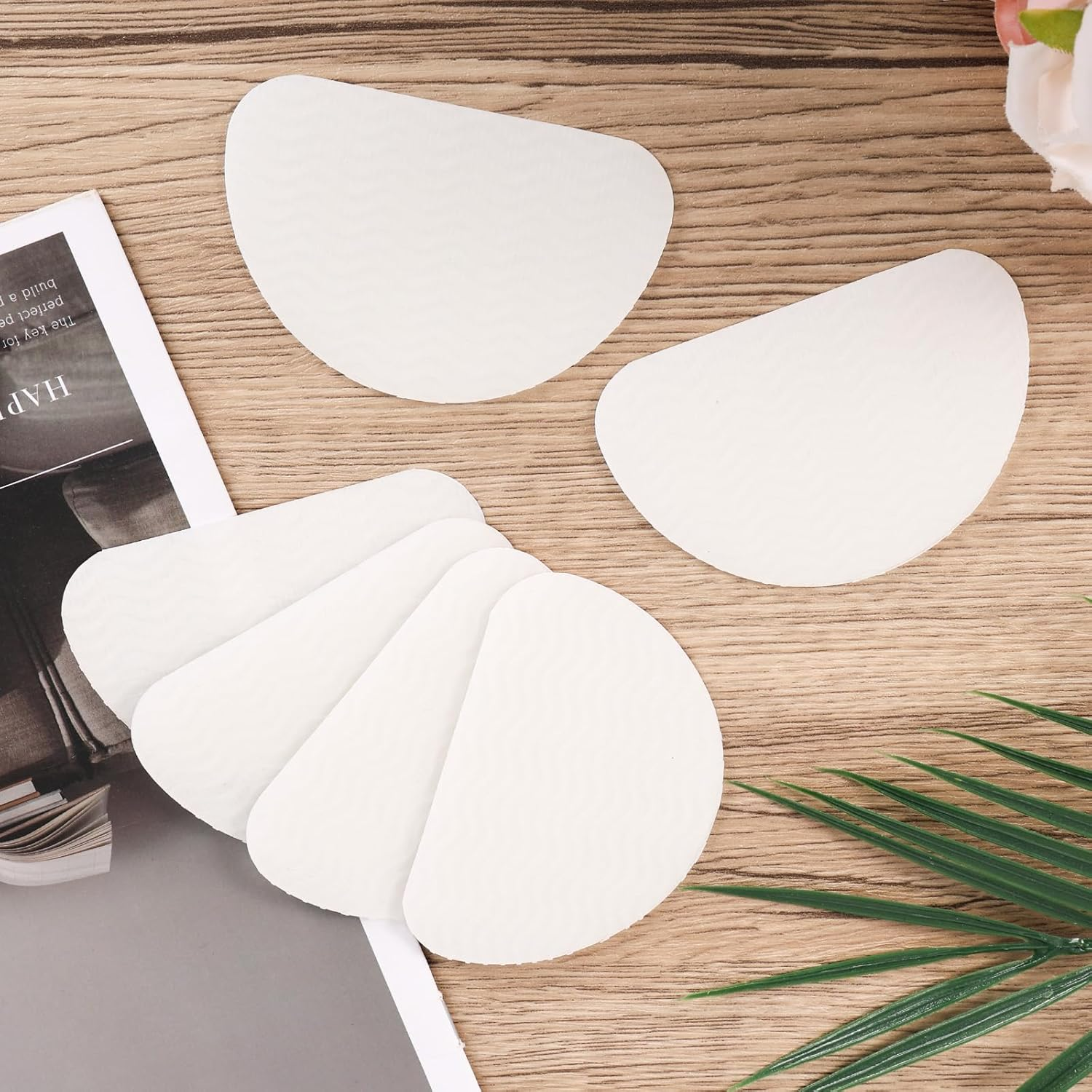 6Pcs Shoe Sole Protector, Transparent Anti-Slip Self-Adhesive Shoe Grip Sole Bottom Guard Stickers for Women High Heels image number 5