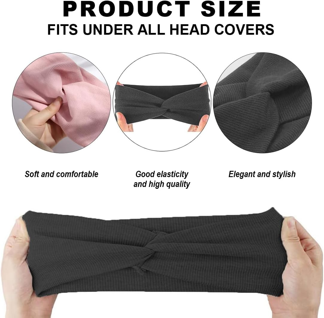 Aililong Elastic Hair Bands Girls, Children'S Headbands Thin Summer Non-Slip Training Yoga Headband Women Girls image number 2