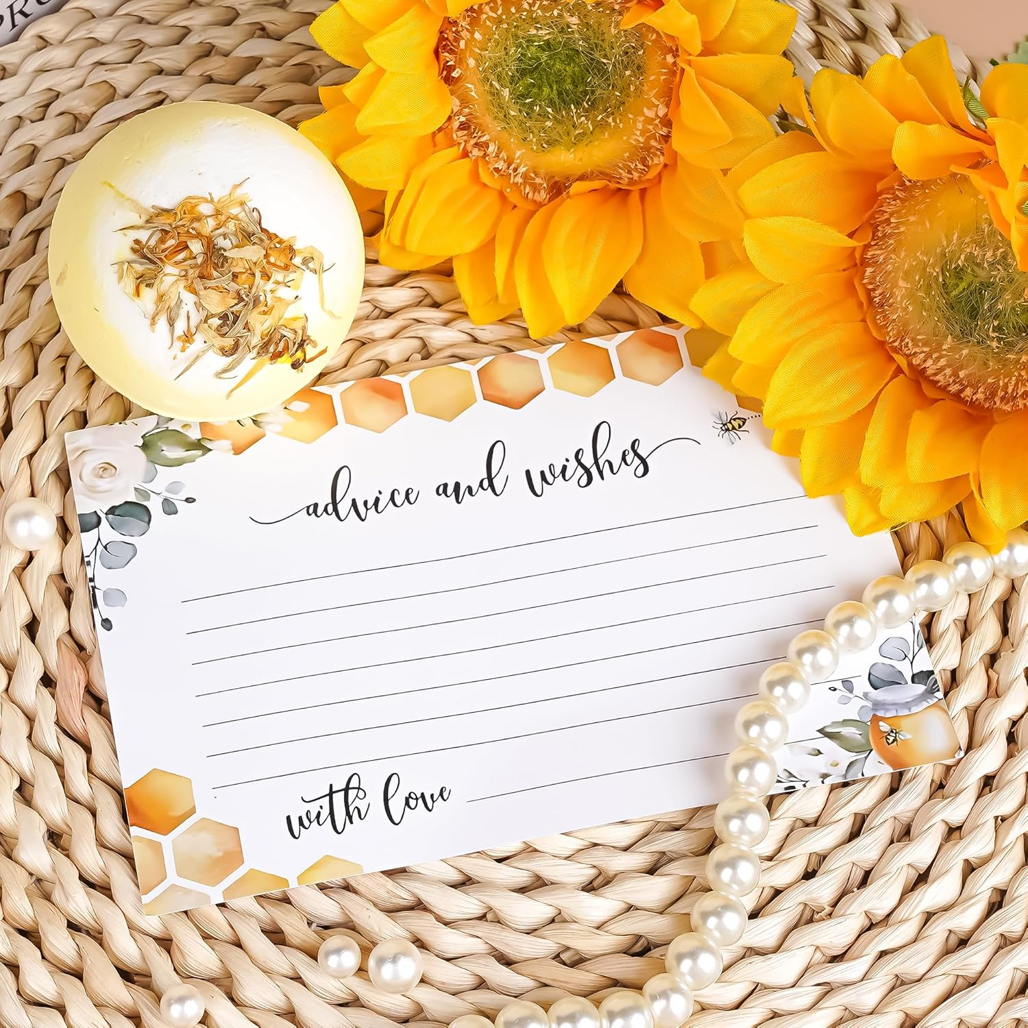 Bee Birthday Gifts for Women - Bee Lover Gift for Happy Bee Day Relaxing Spa Tumbler Bath Bomb Sentend Candle, Yellow Gift Box for Volunteers Employee Mom Friends Sister Best Friend Teacher Wife image number 1