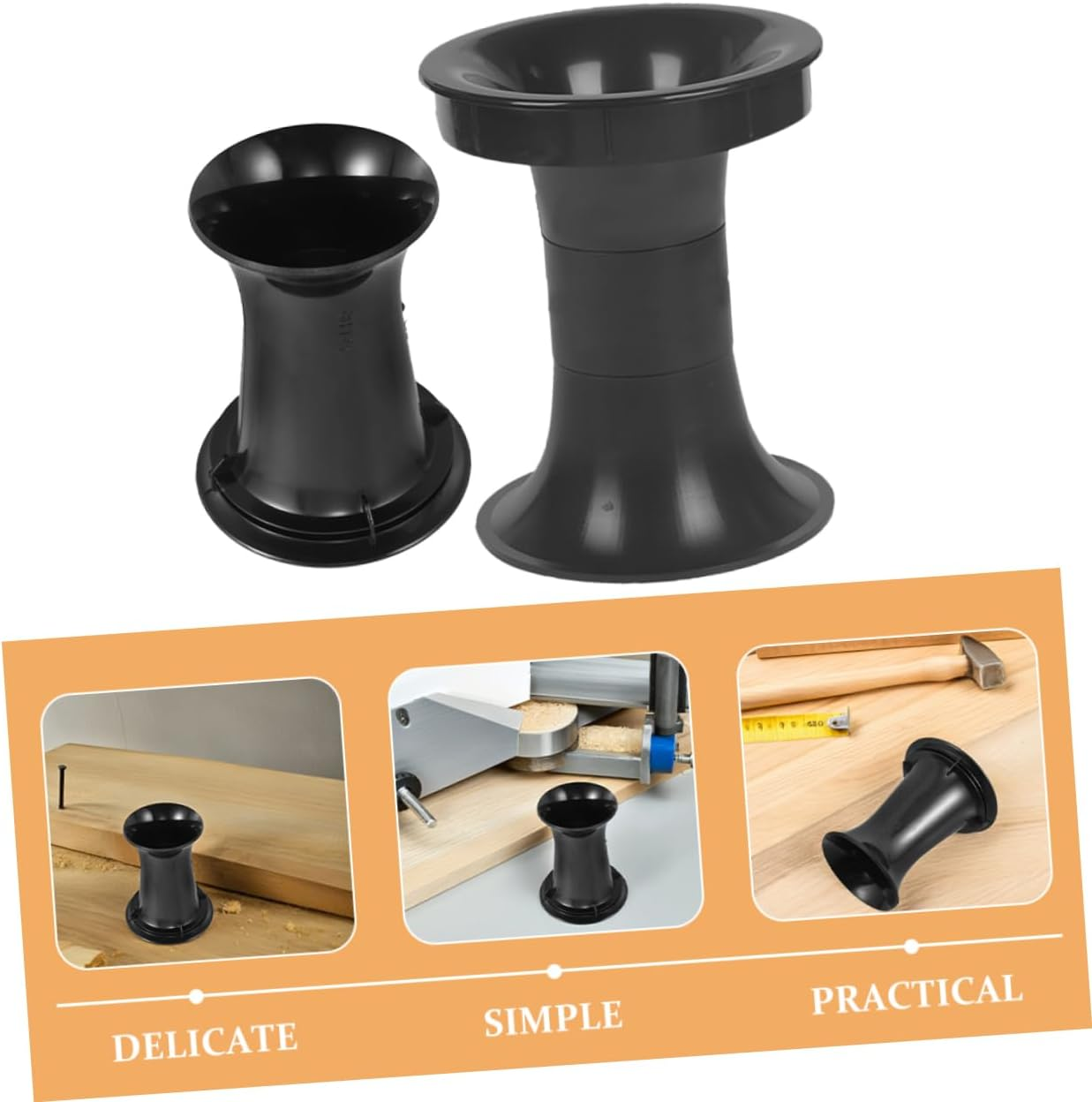 WATIIFUFU 2Pcs Bass Reflex Port Tubes for Enhanced Low Frequency Response Stylish Speaker Parts Accessories Improves Sound Quality Airflow Extends Speaker Lifespan for Music Enthusiasts image number 3