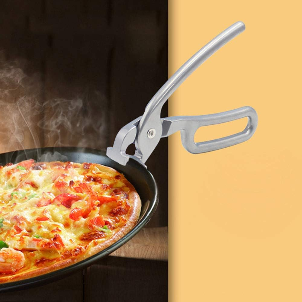 Universal Kitchen Aluminium Hot Dish Plate Hot Pot Oven Cooker Plate Microwave Bowl Clip Pots Gripper Pizza Pan Tongs image number 1