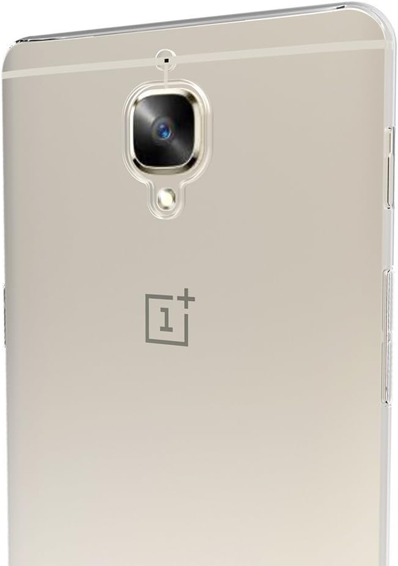 Case for Oneplus 3 / Oneplus 3T (5.5 Inch) Maijin Soft TPU Rubber Gel Bumper Transparent Back Cover image number 1