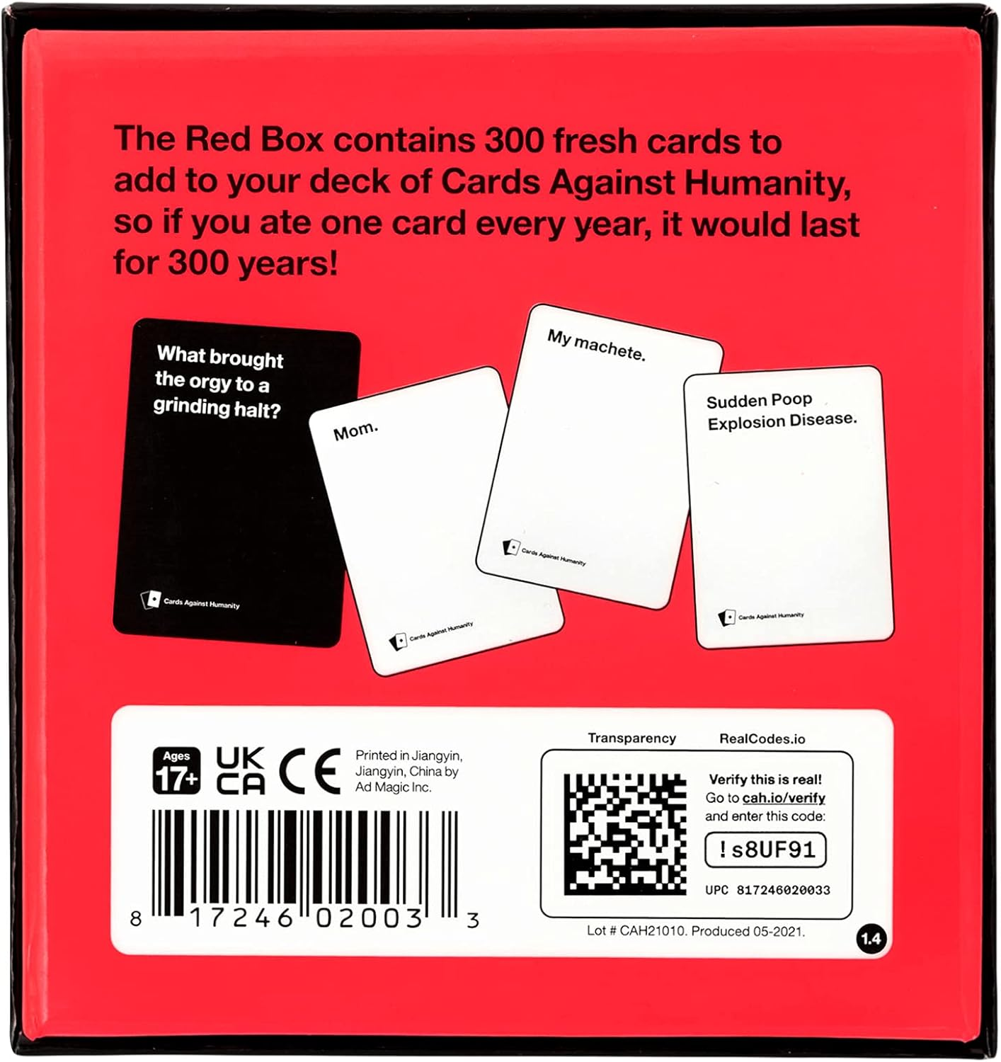Cards against Humanity: Red Box image number 4