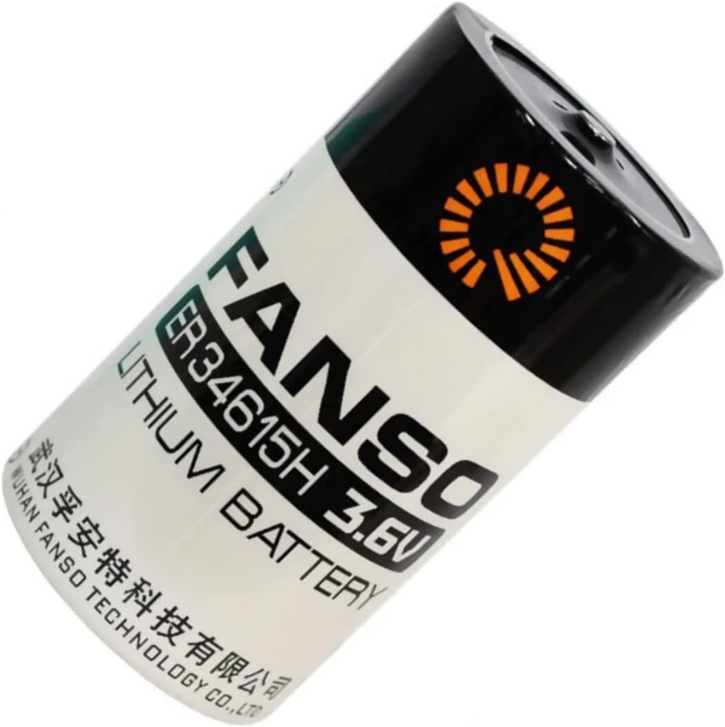 Fanso ER34615H 3.6V D Size(R20) Lithium Battery 20Ah Li-Socl2, Compatible with LS33600