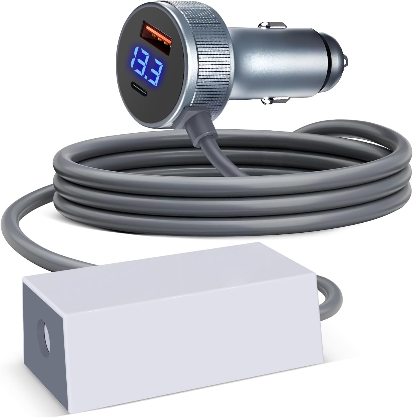 Starlink Mini 12V Car Adapter with Step up Converter, Cigarette Lighter Plug 12V to 36V DC Step up Converter (12-36V Input, 36V/1.67A Output), Starlink Mini Car Adapter Accessories image number 1