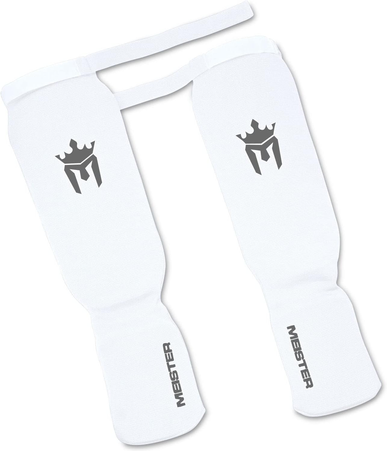 Meister MMA Elastic Cloth Shin & Instep Padded Guards (Pair) image number 6