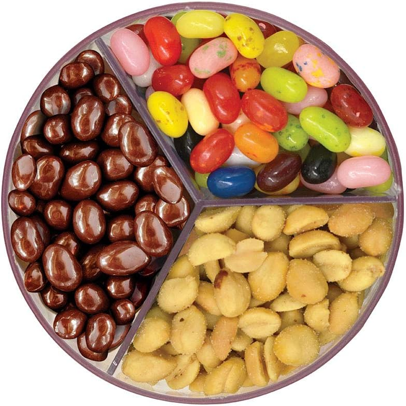Handy Gourmet Original Triple Machine-Fun Candy & Nut Dispenser-New & Improved (Pearl White), Standard image number 4