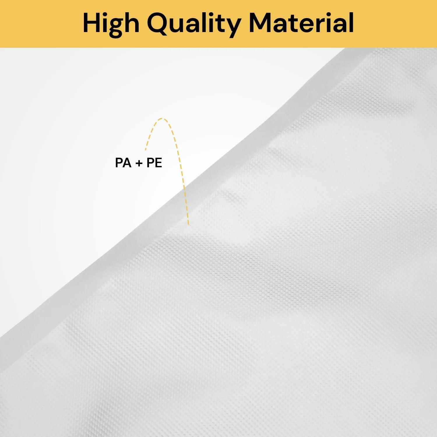 EZONEDEAL Vacuum Sealer Bags | Vacuum Food Sealer Roll Bags 28Cm X 5M Saver Seal Storage Heat Commercial Grade Bag Rolls for Food Saver and Sous Vide (1) image number 2