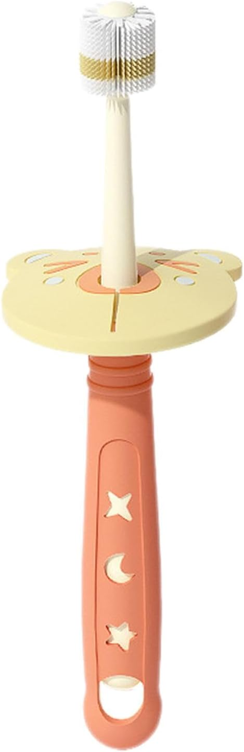 Soft Nano Manual Toothbrush - 360&deg; Nano Bristles Set,Portable Toothbrushes with Safety Protection for Kids, Boys,Children Aged 1-12